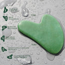 BAIMEI Stainless Steel Gua Sha Facial Tool for Self Care, Skin Care Tool for Face and Body Treatment, Relieve Tensions and Reduce Puffiness, Gift for Men Women