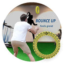 Reaction Speed Training Tool Hand Eye Coordination Training Bouncy Sports Hoops Sports Equipment High Elasticity for Improving Agility Reflex Skills Easy to Throw and Catch Healthy Activities
