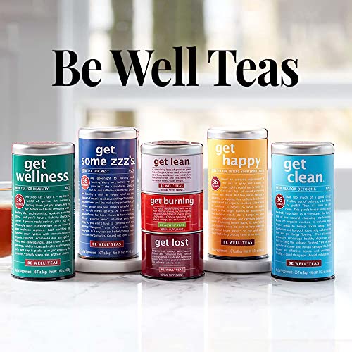 The Republic of Tea Get Burning - Herb Tea for Metabolism, 36 Tea Bags