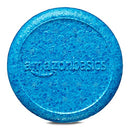 Amazon Basics High-Density Round Foam Roller for Exercise and Recovery - 36-Inch, Blue Speckled