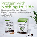 Four Sigmatic Organic Plant-Based Protein Powder Unflavored Protein with Lion’s Mane, Chaga, Cordyceps and More | Clean Vegan Protein Elevated for Brain Function and Immune Support | 16.9 oz