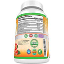 Natural Vitamin C - 100% from Rose Hips, Acerola Cherry and Camu Camu Superfruit 500mg - High Absorption - Immune Support, Skin, Joint and Collagen Booster with Citrus Biflavanoids - 120 Capsules