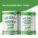 Four Sigmatic Organic Plant-Based Protein Powder Unflavored Protein with Lion’s Mane, Chaga, Cordyceps and More | Clean Vegan Protein Elevated for Brain Function and Immune Support | 16.9 oz