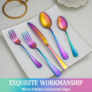 30 Piece Silverware Set Service for 6,Premium Stainless Steel Mirror Polished Cutlery Utensil Set,Durable Home Kitchen Eating Tableware Set,Include Fork Knife Spoon Set,Dishwasher Safe