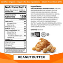 Orgain Organic Vegan Protein Bars, Peanut Butter - 10g Plant Based Protein, Gluten Free Snack Bar, Low Sugar, Dairy Free, Soy Free, Lactose Free, Non GMO, 1.41 Oz (12 Count)