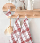 Utopia Towels Dish Towels, 15 x 25 Inches, 100% Ring Spun Cotton Super Absorbent Linen Kitchen Towels, Soft Reusable Cleaning Bar and Tea Towels Set (12 Pack, Blue)