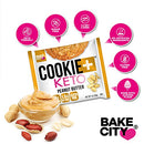 Bake City Cookie Plus Keto | 1oz Chocolate Chip Cookies (12 pack), Gluten Free, 0g Sugar, Only 1.5g Net Carbs, Good Fats, 5g Protein, Kosher, No Artificial Flavors