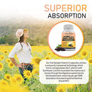 Liposomal Vitamin C with Zinc Capsules - Vit C Organic Elderberry, Amla, Camu Camu- Vitamina C High Absorption, Anti Aging, Immune Support,1500mg/Serving 3 Month Supply Gluten Free NON GMO Veggie Caps