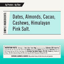 Thunderbird Real Food Energy Bars, Bar Chocolate Almond Butter Sea Salt, Plant Based Protein, 1.7 Ounce, Fruit & Nut Nutrition Bars - No Added Sugar, Grain and Gluten Free, Non-GMO, 12 Pack