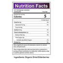 USDA Organic Dried Elderberries - Whole European Elderberry, Responsibly Wild Crafted, Perfect for Tea, Syrups, and More - Sambucas Nigra - 1 Pound (Certified Organic)