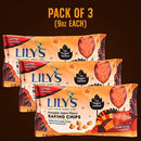 Lily’s Peppermint Baking Chips Bags, Delicious Peppermint Flavor White Chocolate Style Stevia Sweetened Bites Gluten Free & No Sugar Added, Delicious Christmas Indulgence Homemade Confection, 3 Count