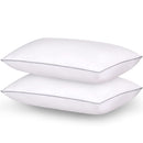 Bed Pillows for Sleeping Queen Size 2 Pack Cooling Pillow Set of 2 for Side Back and Stomach Sleepers Down Alternative Filling Luxury Soft
