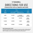 DOGSWELL Hip and Joint Supplement for Dogs - Soft Chews with Glucosamine, Chondroitin, MSM, Boswellia & Turmeric, 1 Pound