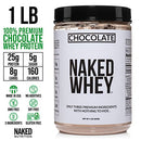 Naked WHEY 5LB 100% Grass Fed Unflavored Whey Protein Powder - US Farms, Only 1 Ingredient, Undenatured - No GMO, Soy or Gluten - No Preservatives - Promote Muscle Growth and Recovery - 76 Servings