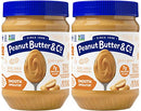 Peanut Butter & Co. Smooth Operator Peanut Butter, Non-GMO Project Verified, Gluten Free, Vegan, 16 Ounce (Pack of 6)