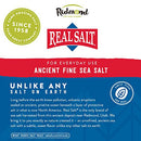 REDMOND Real Sea Salt - Natural Unrefined Gluten Free Fine, 26 Ounce Pouch (1 Pack) (Shipping Only)