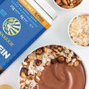 Vegan Protein Powder with BCAA  Organic Hemp Seed Gluten Free Non-GMO Dairy Soy Sugar Free Low Carb Plant Based Protein Powder | Unflavored Warrior Blend by Sunwarrior