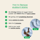 Unscented Oxygen Bleach Powder and Color Safe Stain Remover by AspenClean, Zero plastic, EWG Verified™, Vegan, Hypoallergenic, Bleach Alternative - 45 Loads