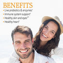 Garden of Life Vitamin C - Vitamin Code Raw Vitamin C - 120 Vegan Capsules, 500mg Whole Food Vitamin C with Bioflavonoids, Fruits & Veggies, Probiotics, Gluten Free Vitamin C Supplements for Adults (Shipping Only)