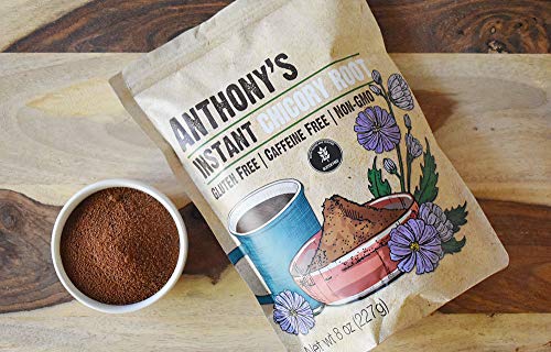 Anthony's Instant Chicory Root, 8 oz, Gluten Free, Caffeine Free, Non GMO, Coffee Alternative