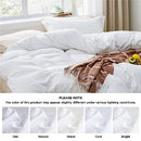 Bedsure Twin/Twin XL Duvet Cover Dorm Bedding - Soft Prewashed White Duvet Cover Twin, 2 Pieces, Includes 1 Duvet Cover (68"x90") with Zipper Closure & 1 Pillow Sham, Comforter NOT Included