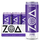 ZOA Zero Sugar Energy Drinks, Classic Variety Pack - Healthy Energy with B & C Vitamin, 120mg of Natural Caffeine - 12 Ounce (Pack of 12)