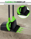 Broom and Dustpan, Broom and Dustpan Set for Home, Long Handle Broom with Dustpan, Broom and Dustpan Combo for Office Home Kitchen Lobby Floor Use Dustpan and Broom Set