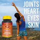 BioAstin Hawaiian Astaxanthin 12mg, 50 Count - Hawaiian Grown Premium Antioxidant - One per day - Sports Nutrition & Immunity Supplement - Supports Eye, Joint & Cardiovascular Health (Shipping Only)