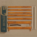 Bme Caden Solid Wood Nightstand/Side Table/End Table, Fully Assembled, with 1-Drawer for Mid Century Bedroom and Living Room, Caramel