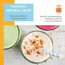 Tru-Nut Peanut Butter Powder - Made with Natural Ingredients - Vegan, Low Carb, Gluten Free, Non GMO - Low Calorie Peanut Butter Protein Powder - Peanut Butter Flavor, 30oz