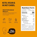 Simply Pickled Lupini Beans Snack by BRAMI | 9g Plant Protein, 0g Net Carbs | Vegan, Vegetarian, Keto, Mediterranean Diet, Non Perishable | 2.3 oz (Variety, 8 Count)