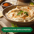 Baron's USDA Organic Tahini Pure Sesame Paste | Rich & Creamy for Hummus, Baba Ghanoush & Dressings | Kosher, Vegan, Unsalted Ground Seeds | Gluten- & Peanut-Free, Keto-Friendly | 2 Jars of 16 Oz.