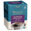 Teeccino Dandelion Root Tea - Dark Roast - Caffeine Free, Organic, Roasted Herbal Tea with Prebiotics, 3x More Herbs than Regular Tea Bags - Gluten-Free Coffee Alternative - 25 Tea Bags