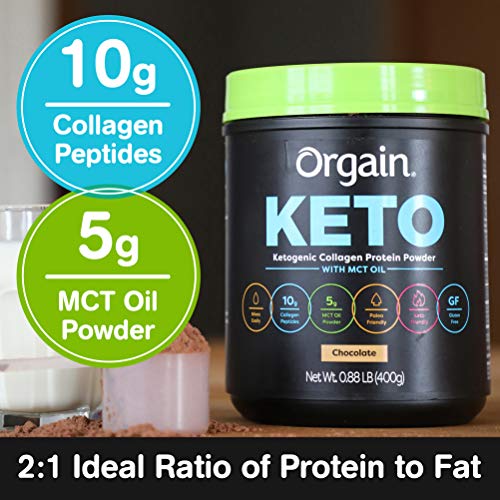 Orgain Hydrolyzed Collagen Peptides Protein Powder - Paleo & Keto Friendly, Amino Acid Supplement, Pasture Raised, Gluten Free, Dairy Free, No Soy, Non-GMO, Type I and III, 1 Pound (Shipping Only)