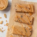 BHU Cookie Dough Keto Protein Bars, Chocolate Chip, Ultra Creamy Refrigerated Keto Snacks - 4g Net Carbs, 1g Sugar (8 Bars)