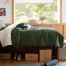 Bedsure Twin/Twin XL Duvet Cover Dorm Bedding - Soft Prewashed White Duvet Cover Twin, 2 Pieces, Includes 1 Duvet Cover (68"x90") with Zipper Closure & 1 Pillow Sham, Comforter NOT Included