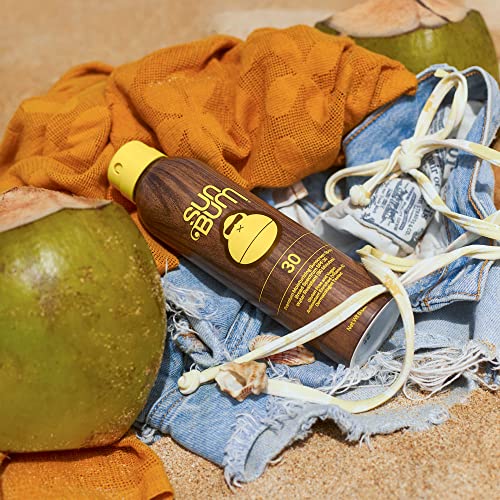 Sun Bum Original SPF 30 Sunscreen Spray |Vegan and Hawaii 104 Reef Act Compliant (Octinoxate & Oxybenzone Free) Broad Spectrum Moisturizing UVA/UVB Sunscreen with Vitamin E | 6 oz