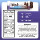 MOSH Variety Pack Protein Bars, 6pk, Keto Snack, Gluten-Free, No Added Sugar, 12g Whey Protein, Lion's Mane, B12 Vitamins, Supports Brain Health, Breakfast To-Go (Flavors may vary)