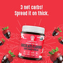 Lakanto Sugar Free Chocolate Sunflower Spread - Monk Fruit Sweetener, Keto Diet Friendly, Vegan, Dutch Cocoa, Chocolate Spread Use for Breakfast, Desserts, Snacks, and More (10 oz)