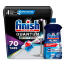 Finish Quantum Infinity Shine - 70 Count - Dishwasher Detergent - Powerball - Our Best Ever Clean and Shine - Dishwashing Tablets - Dish Tabs (Packaging May Vary)
