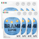 Simply Pickled Lupini Beans Snack by BRAMI | 9g Plant Protein, 0g Net Carbs | Vegan, Vegetarian, Keto, Mediterranean Diet, Non Perishable | 2.3 oz (Variety, 8 Count)