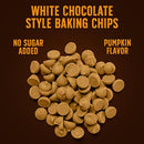 Lily’s Peppermint Baking Chips Bags, Delicious Peppermint Flavor White Chocolate Style Stevia Sweetened Bites Gluten Free & No Sugar Added, Delicious Christmas Indulgence Homemade Confection, 3 Count