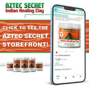 Aztec Secret – Indian Healing Clay 1 lb – Deep Pore Cleansing Facial & Body Mask – The Original 100% Natural Calcium Bentonite Clay – New Version 2