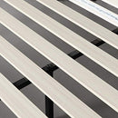 ZINUS Paul Metal and Bamboo Platform Bed Frame, Wood Slat Support, No Box Spring Needed, Easy Assembly, King