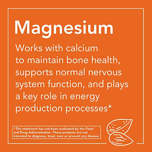 Now Supplements, Magnesium Citrate, Enzyme Function*, Nervous System Support*, 240 Veg Capsules