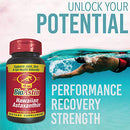 BioAstin Hawaiian Astaxanthin 12mg, 50 Count - Hawaiian Grown Premium Antioxidant - One per day - Sports Nutrition & Immunity Supplement - Supports Eye, Joint & Cardiovascular Health (Shipping Only)