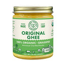 Pure Indian Foods Organic Grassfed Original Ghee, 14 oz, Pasture Raised, Gluten-Free, Non-GMO, Paleo, Keto-Friendly Cooking Fat/Oil, Clarified Butter (16 fl oz / 1 pint)