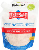REDMOND Real Sea Salt - Natural Unrefined Gluten Free Fine, 26 Ounce Pouch (1 Pack) (Shipping Only)