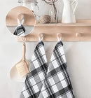 Utopia Towels Dish Towels, 15 x 25 Inches, 100% Ring Spun Cotton Super Absorbent Linen Kitchen Towels, Soft Reusable Cleaning Bar and Tea Towels Set (12 Pack, Blue)