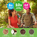 Orgain Organic Vegan Protein Bars, Peanut Butter - 10g Plant Based Protein, Gluten Free Snack Bar, Low Sugar, Dairy Free, Soy Free, Lactose Free, Non GMO, 1.41 Oz (12 Count)